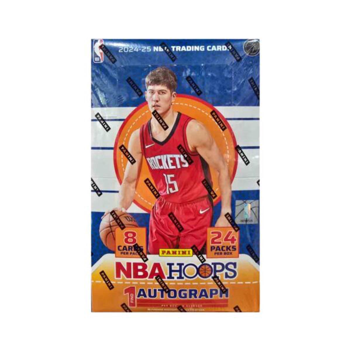 2024-25 Panini Hoops Basketball Hobby 1 Sealed Box (1 Autograph), 16344