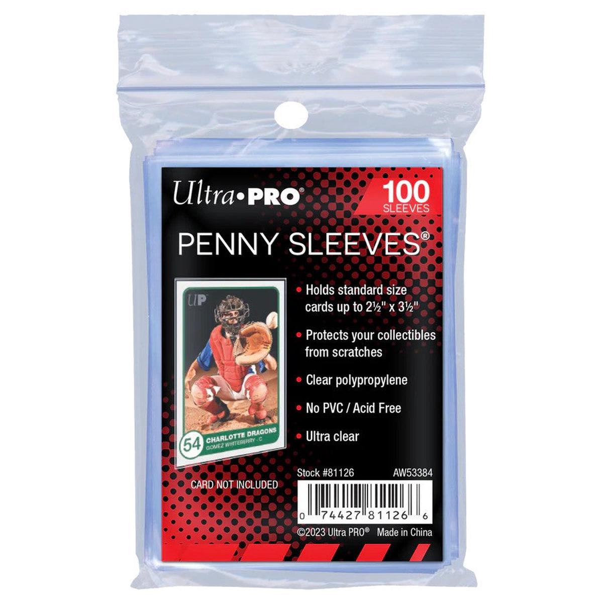 CARD SLEEVE - 2-1/2"X 3-1/2"Soft Card Sleeves (PK100)