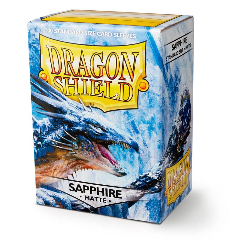 Dragon Shield AT-11028 Sleeves (100) Sapphire Matte