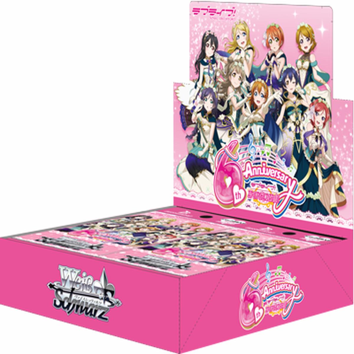 Love Live! feat. School Idol Festival Vol.3~6th Anniversary~ - Weiss Schwarz Card Game - Booster Box