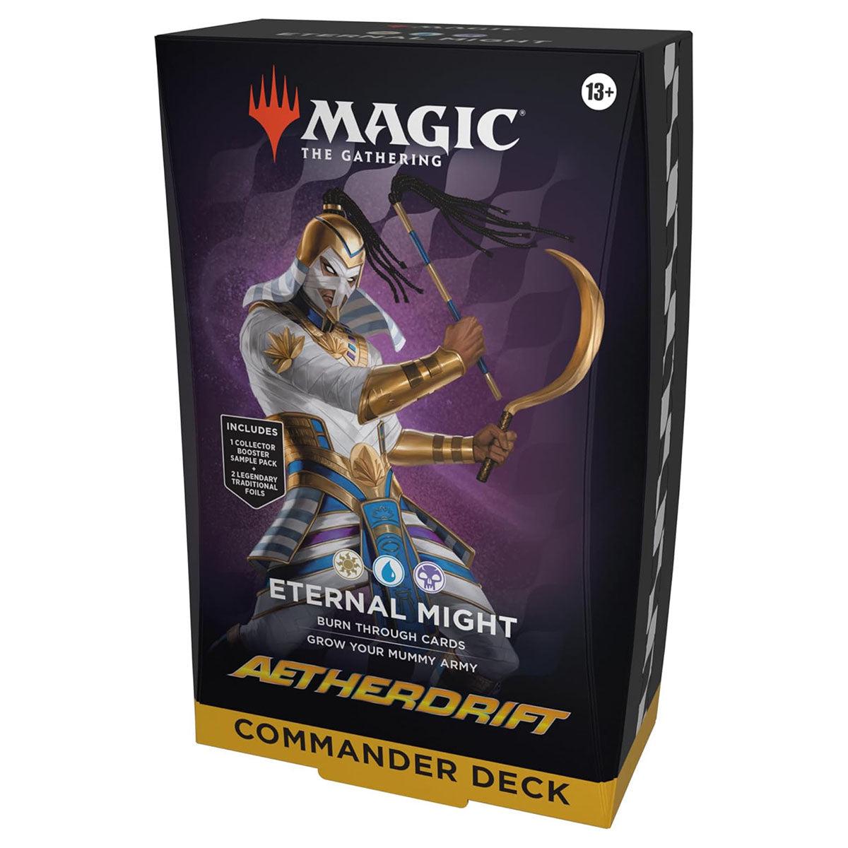 Magic: The Gathering Aetherdrift Commander Deck Eternal Might