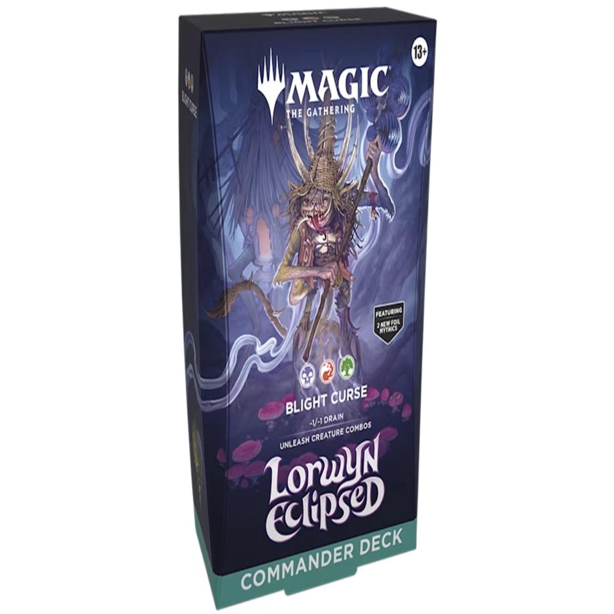 Magic the Gathering -  Eclipsed - Commander Deck Blight Curse