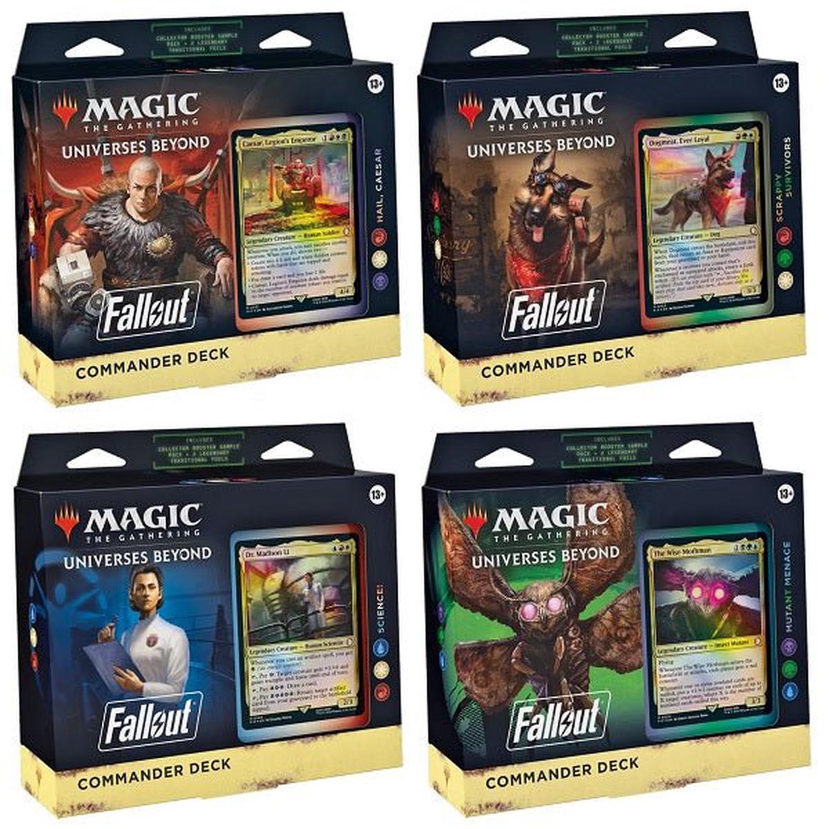 Magic the Gathering Fallout Commander Deck