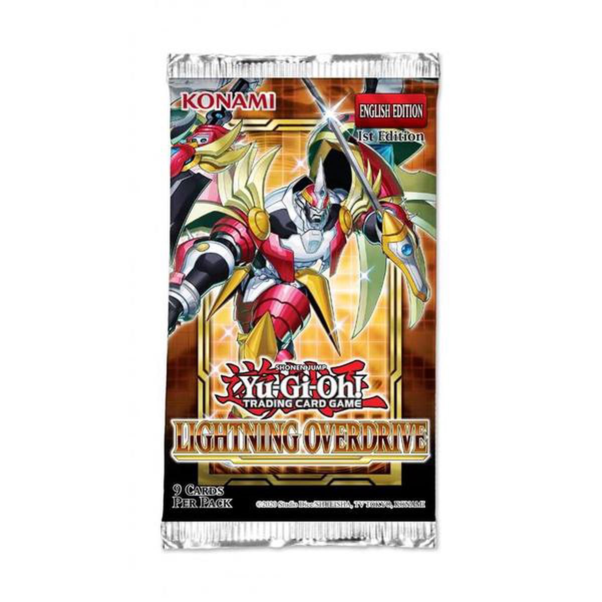 Yugioh - Lightning Overdrive Sealed Booster Pack