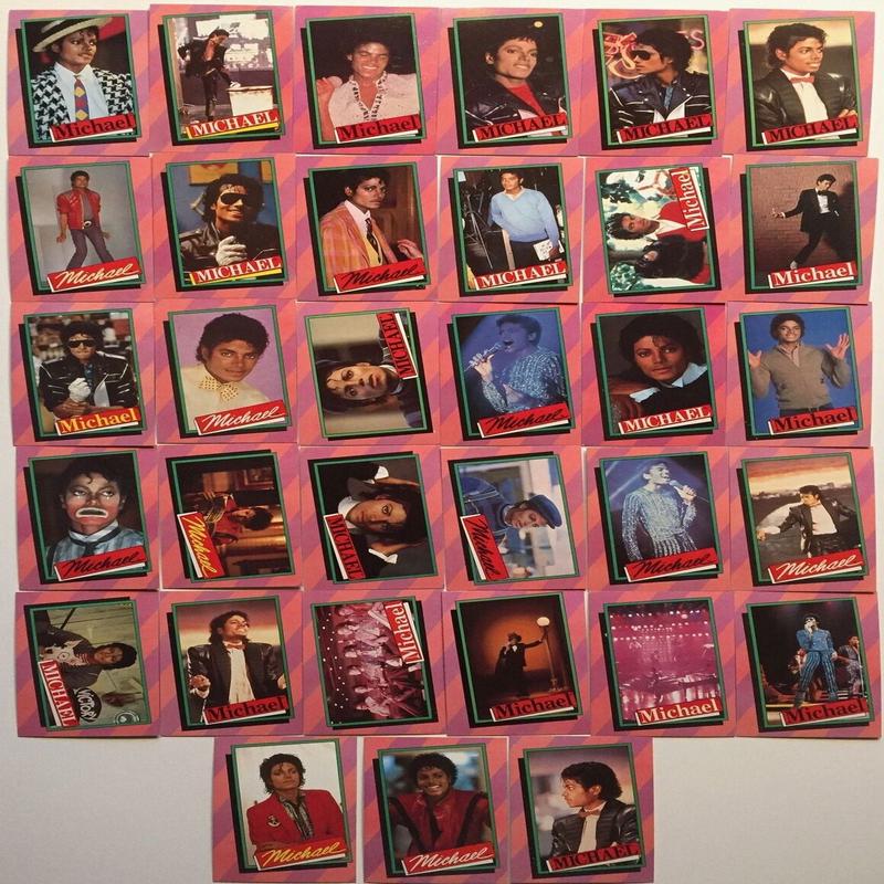 1984 Michael Jackson MJJ Productions Inc. Trading Card Single (Randomly Selected, May Not Be Pictured) (Consignment (AC))