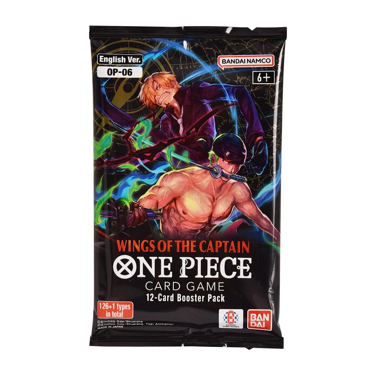 Bandai One Piece Wings Of The Captain Card Game Booster Pack