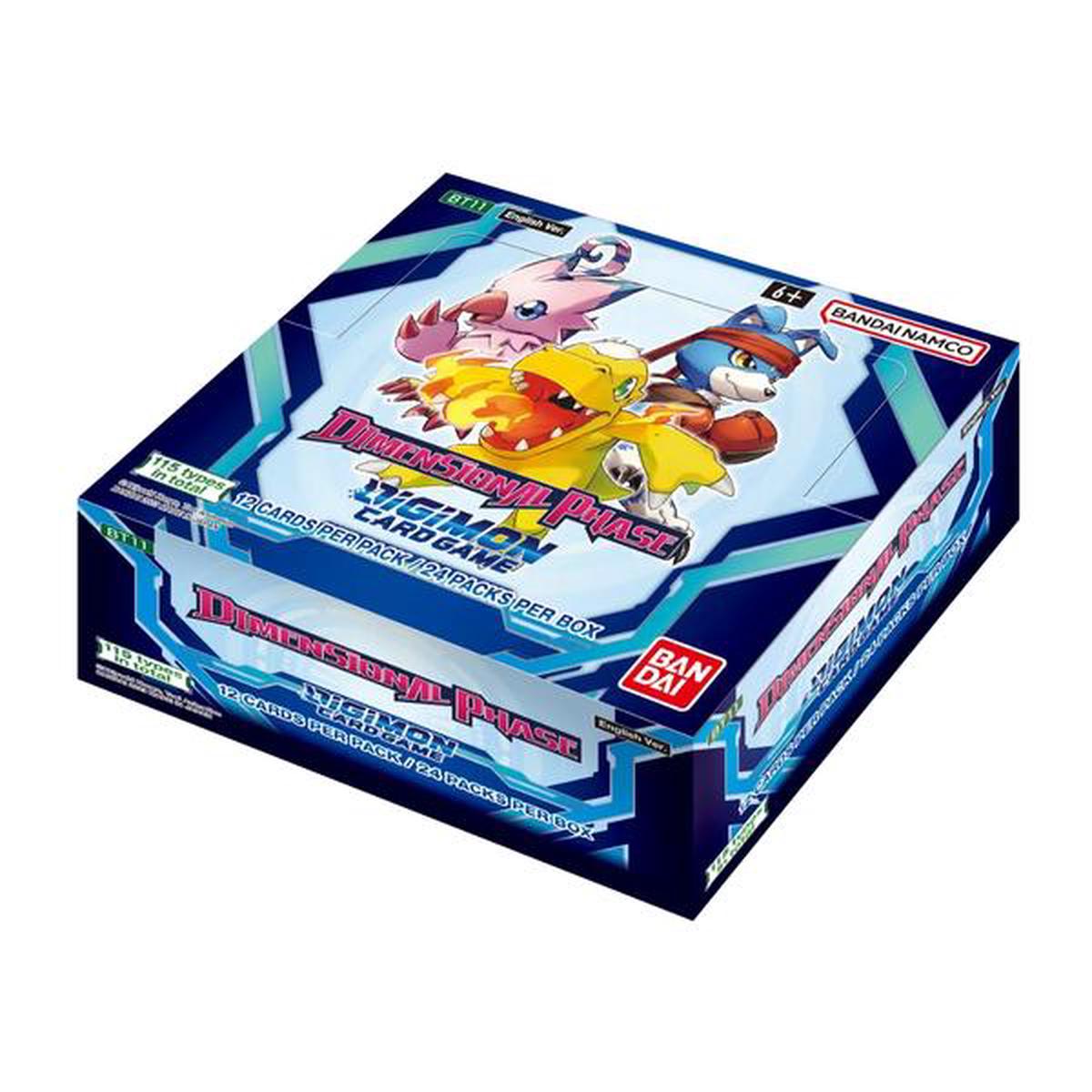 Digimon Card Game Dimensional Phase BT11 Booster Box
