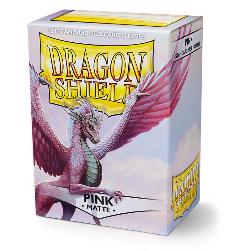 Dragon Shield AT-11012 Sleeves (100) Pink Matte