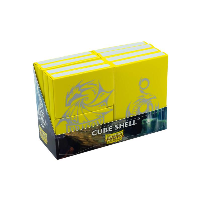 Dragon Shield AT-30514 Cube Shell Yellow (8 Count)