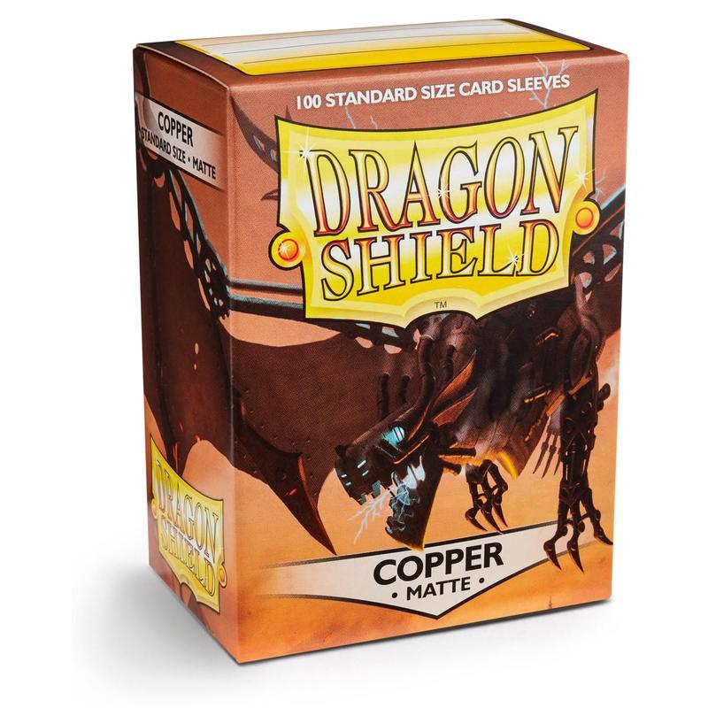 Dragon Shield Sleeves Standard Size Matte Copper (100) Accessories