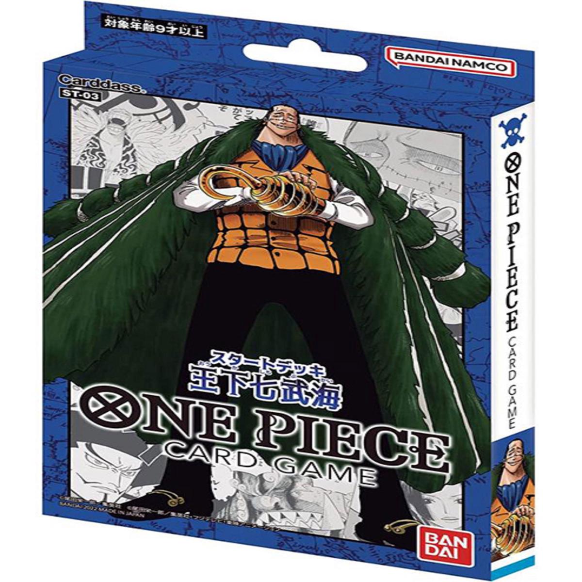 One Piece Card Game Start Deck Seven Warlords Of The Sea ST-03
