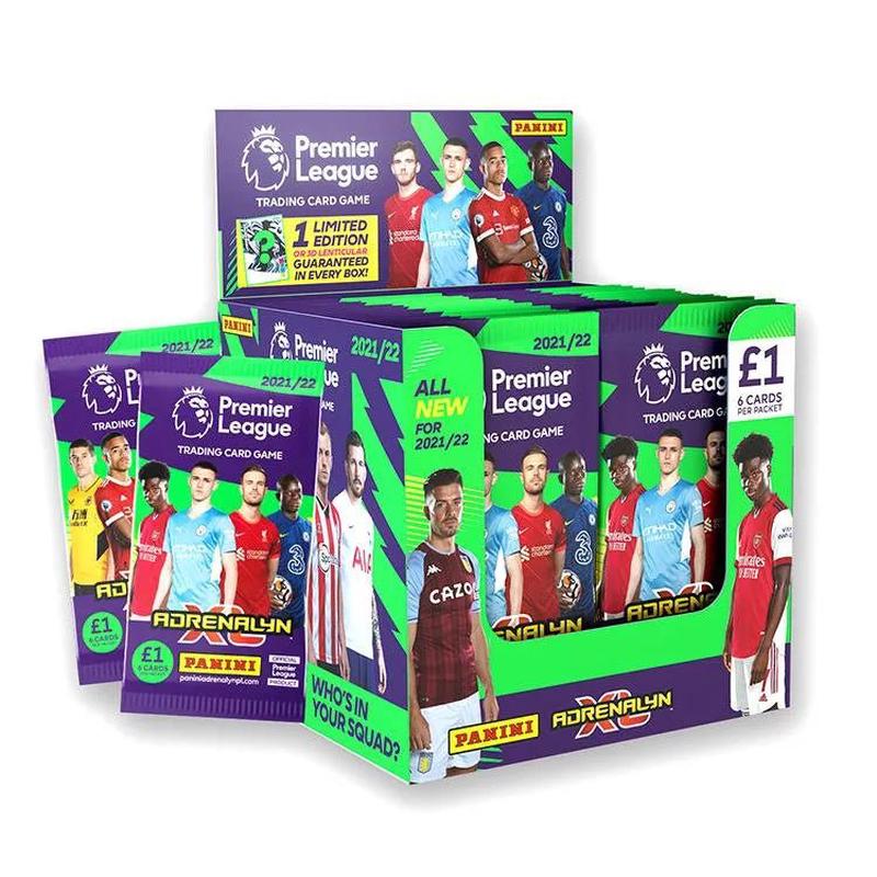 Panini 2021-22 Premier League Adrenalyn Cards BOX (70 PK EA)