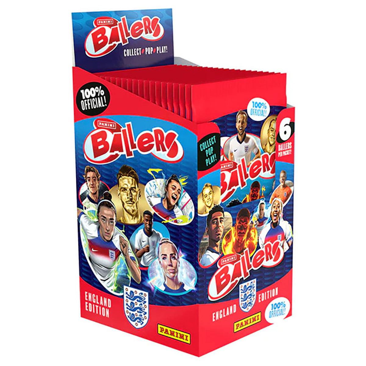 Panini Ballers 2026 Trading Card Collection England Edition 24 Pack Box