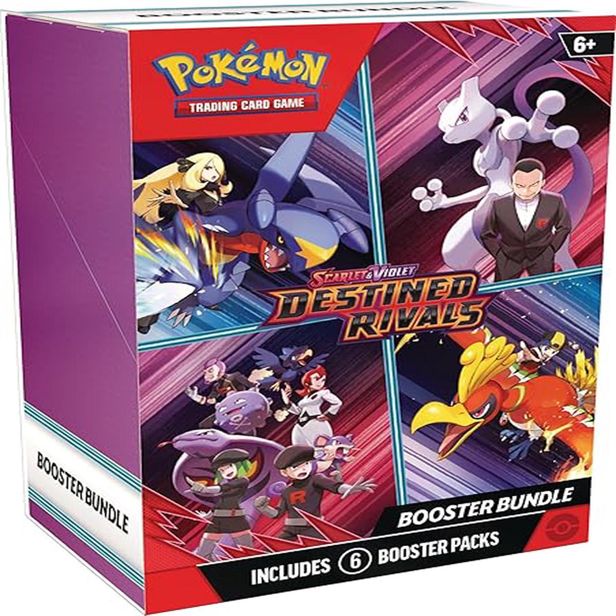 Pokemon TCG Scarlet & Violet Destined Rivals Booster Bundle 6 Packs