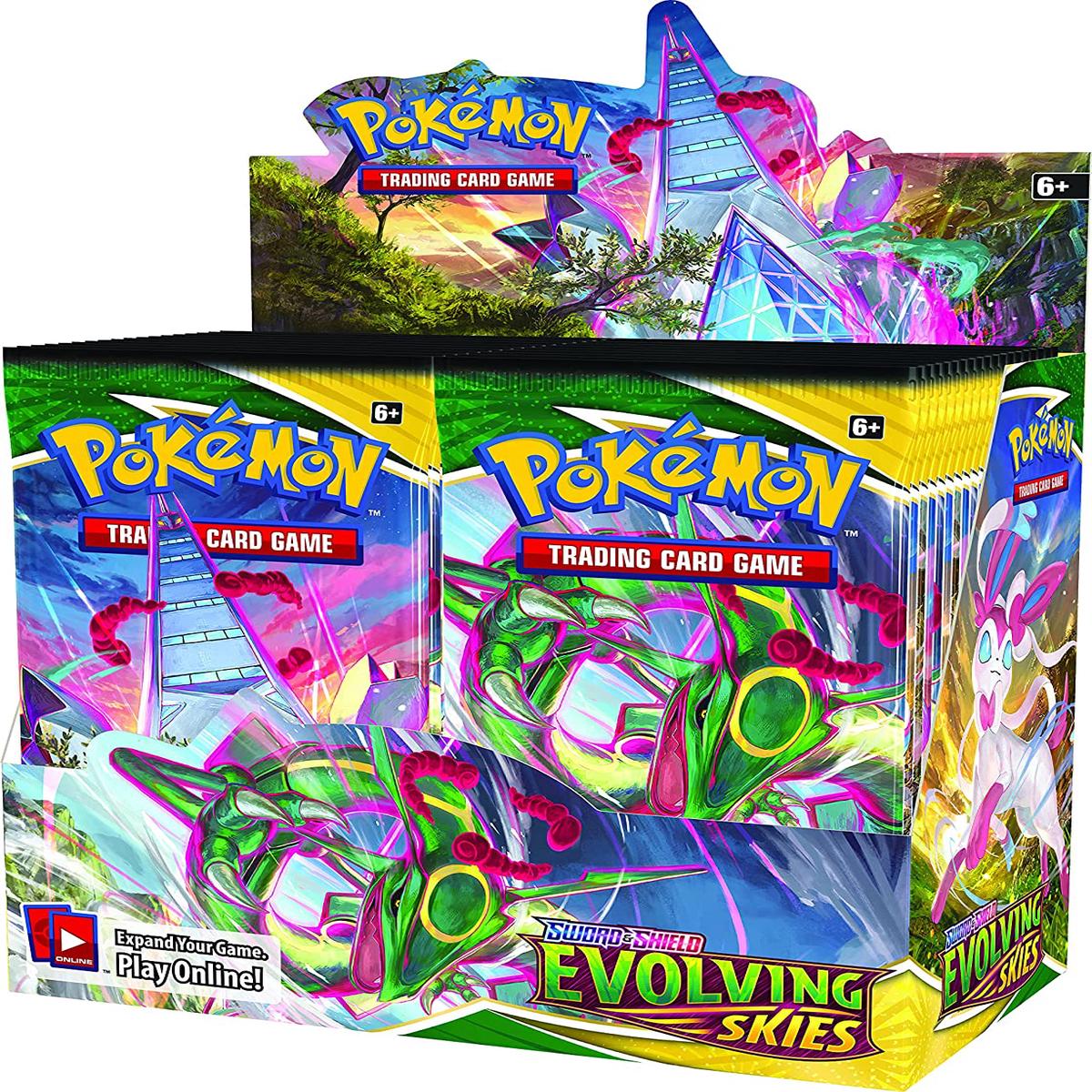POKEMON TCG SWORD AND SHEILD EVOLVING SKIES BOOSTER BOX