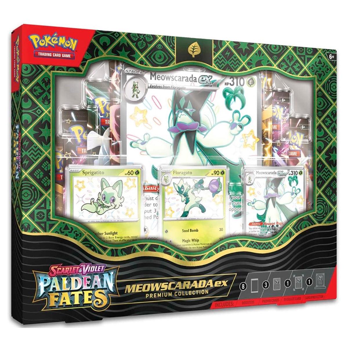 Pokmon TCG: Scarlet & Violet 4.5: Paldean Fates Meowscarada ex Premium Collection