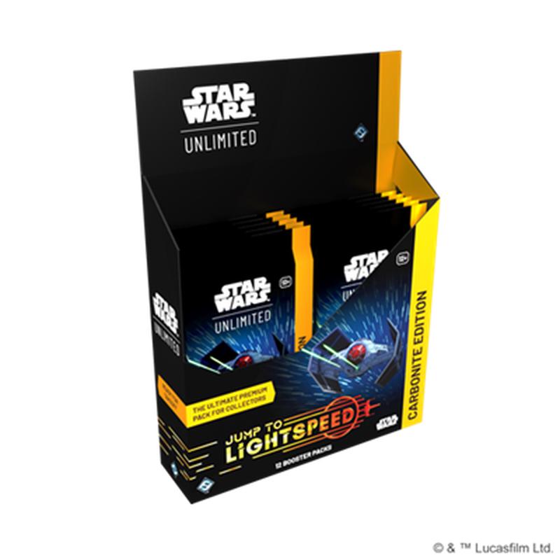 Star Wars: Unlimited Jump to Lightspeed Carbonite Booster Box 12 Packs