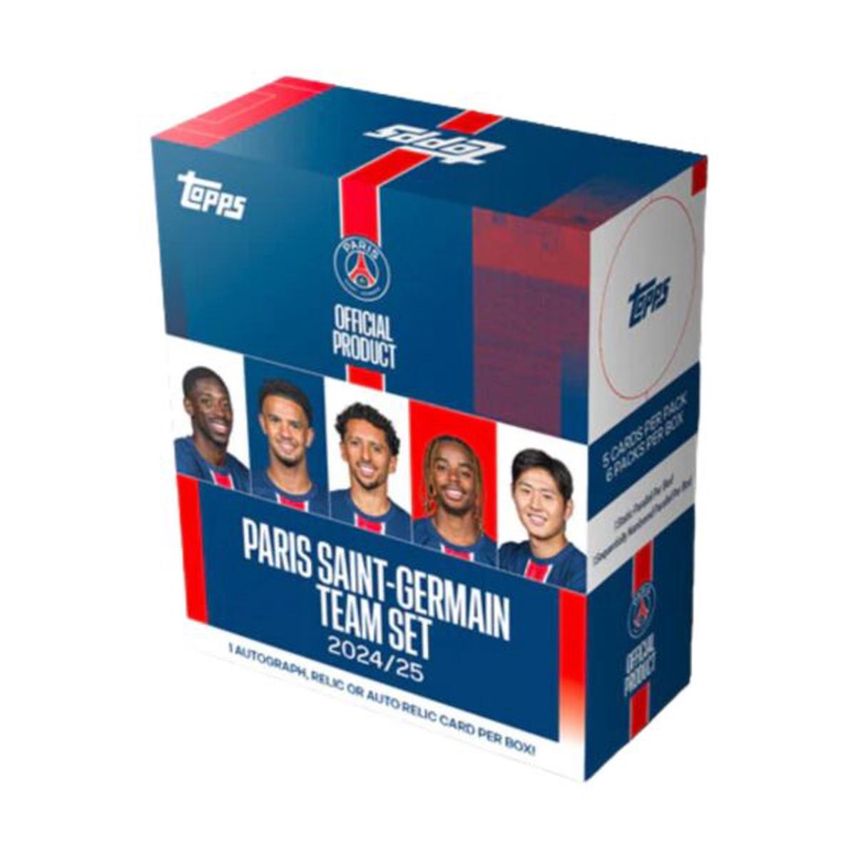 Topps Paris Saint Germain Team Set 2024/25