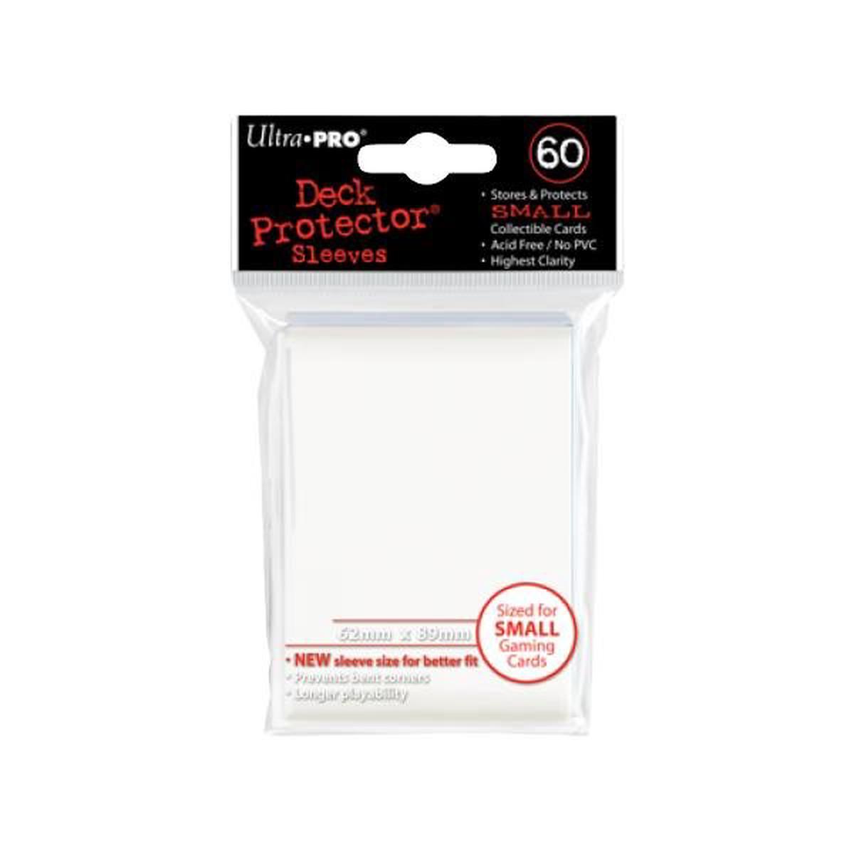 Ultra Pro Deck Protector Sleeves 60 Pack White