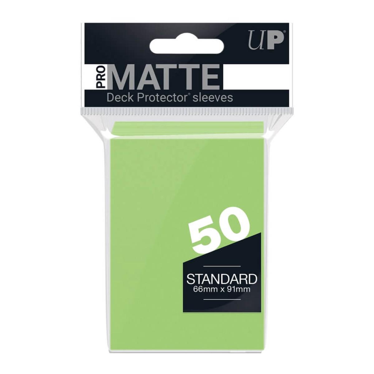 Ultra Pro Pro-Matte Standard Deck Protector Sleeves 50 pack (Lime Green)
