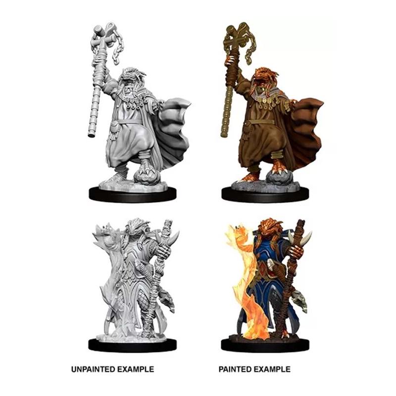 WizKids 73674 D&D Nolzurs Marvelous Miniatures-Female Dragonborn Sorcerer