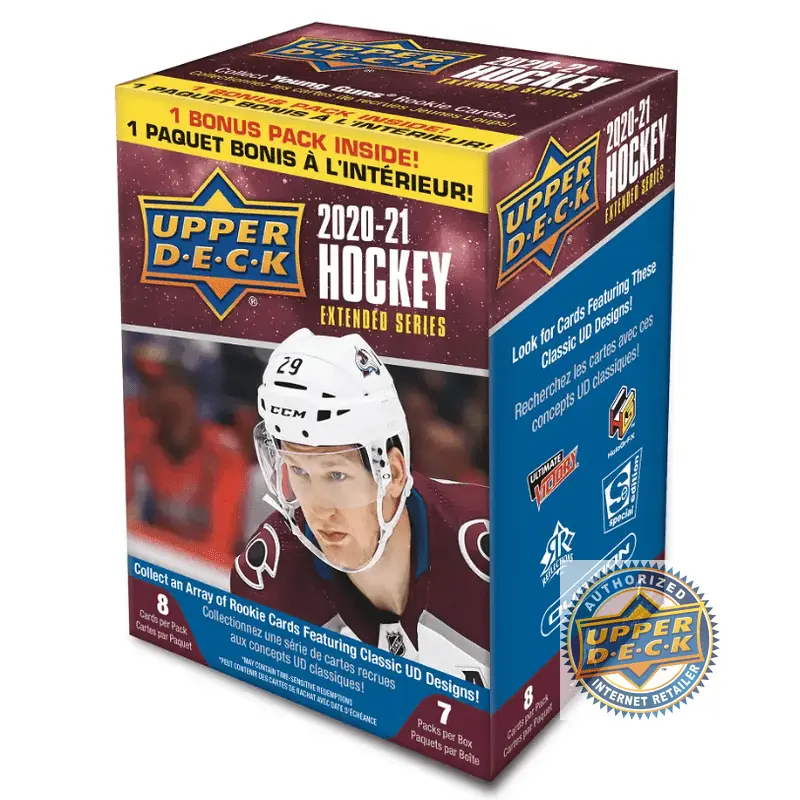 2020-21 Upper Deck Extended Series Hockey Blaster