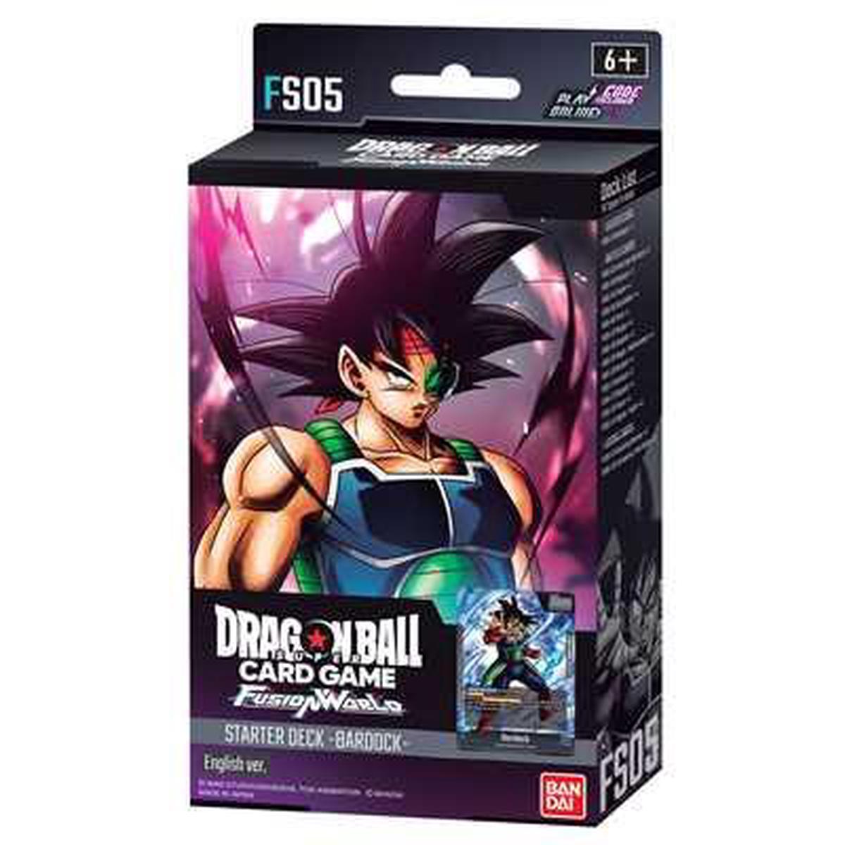 Dragon Ball Super Card Game Fusion World Bardok Starter Deck FS05
