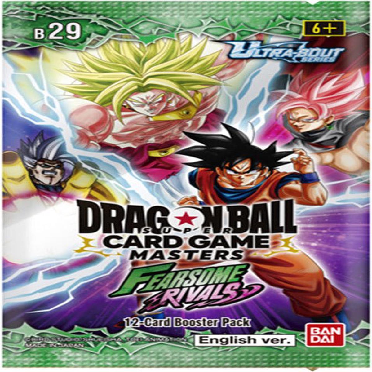 Dragon Ball Super Card Game - Masters Ultra Bout Set 2 Fearsome Rivals [B29] Booster Pack