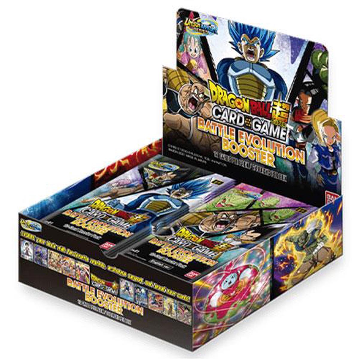 Dragon Ball Super Card Game Unison Warrior Battle Evolution Booster Display