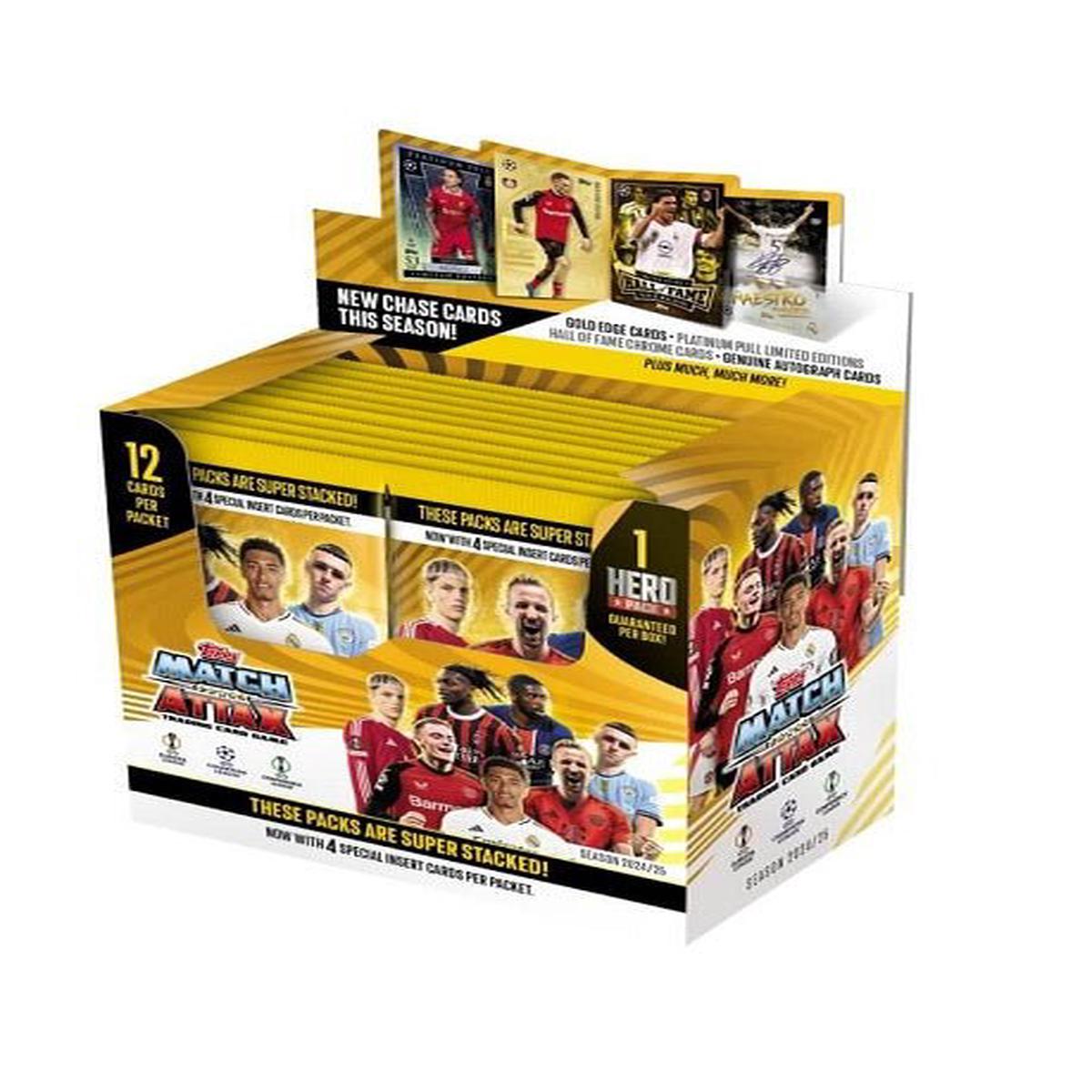 MATCH ATTAX UEFA Champions League 2024/2025 Edition Trading Card Booster Box