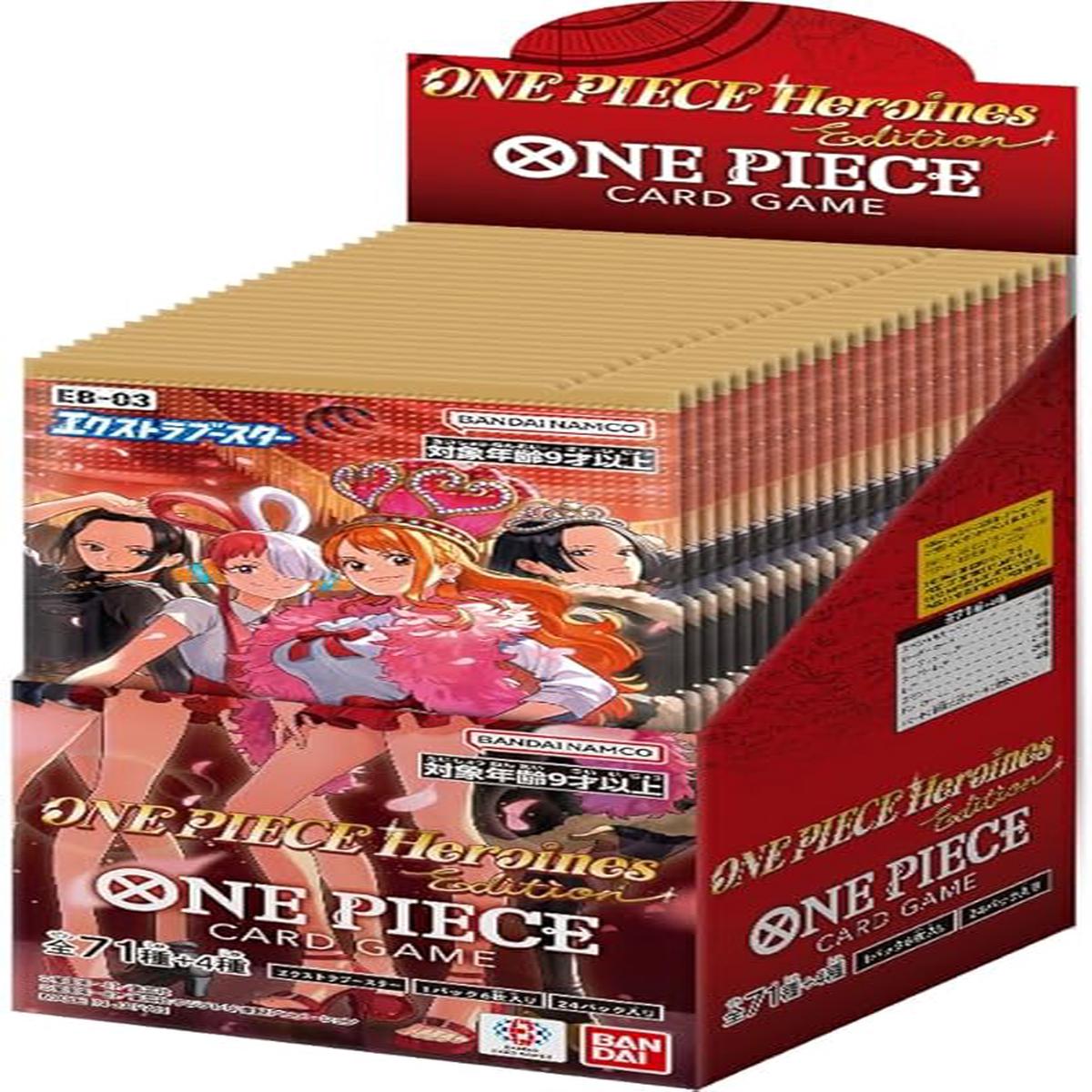 ONE PIECE Trading Card Game - EXTRA BOOSTER - Heroines Edition - - Japanese Ver