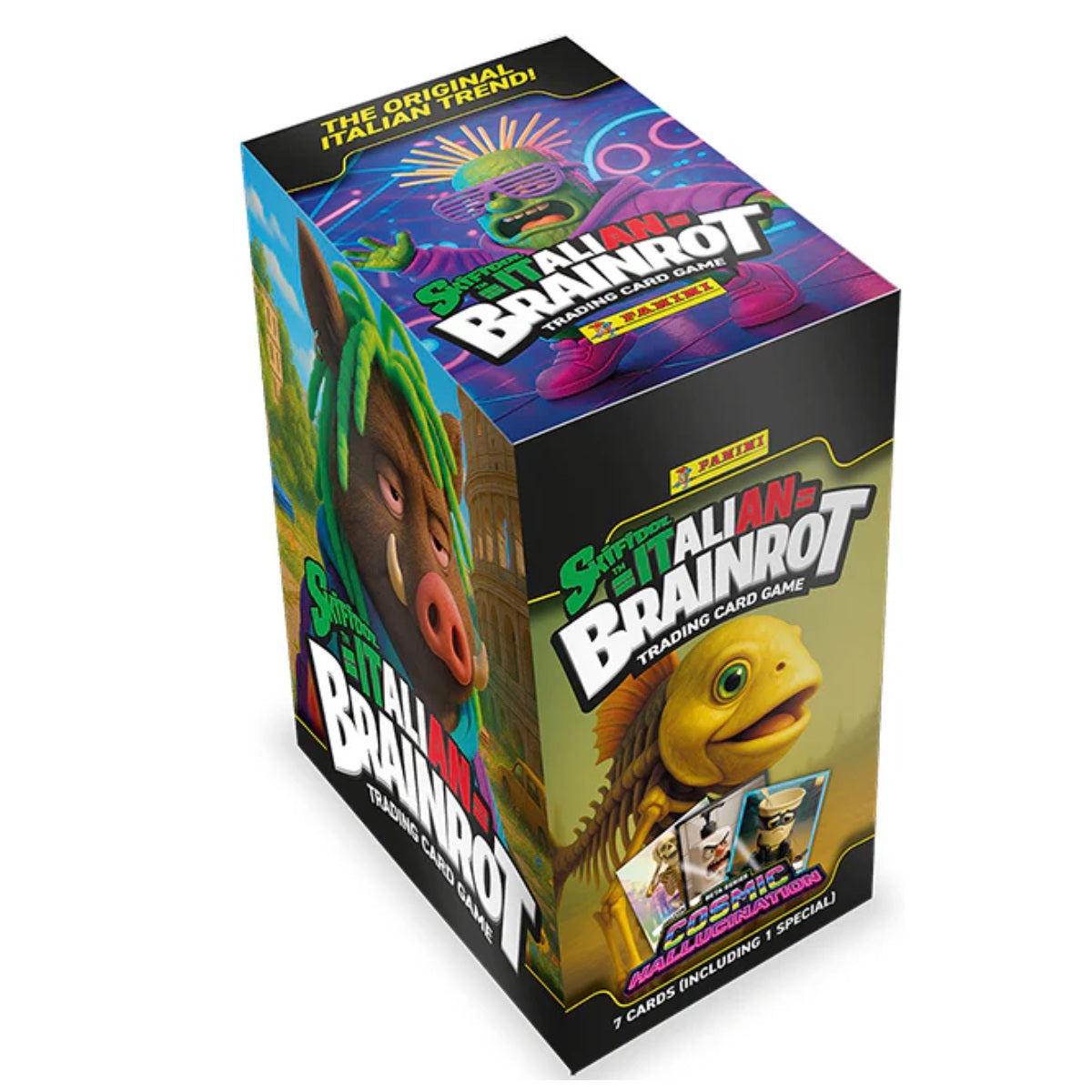 Panini Skifidol Italian Brainrot Trading Card Game Cosmic Hallucination 24 Pack Box