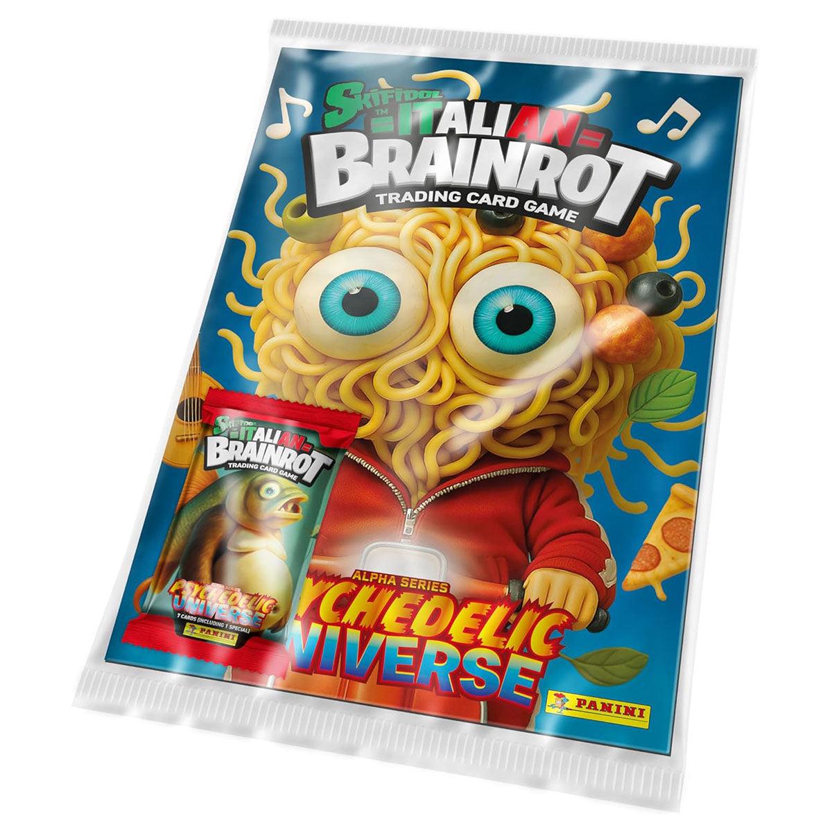 Panini Skifidol Italian Brainrot Trading Card Game Psychedelic Universe Starter Pack