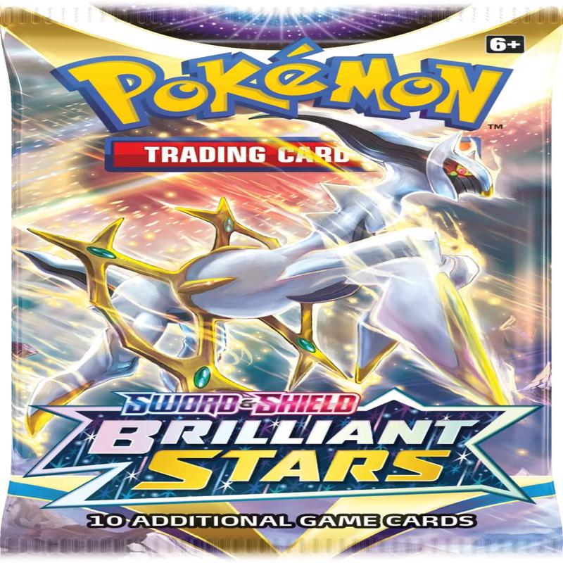 POKEMON BRILLIANT STARS SINGLE BOOSTER PACK - TCG, Brand New