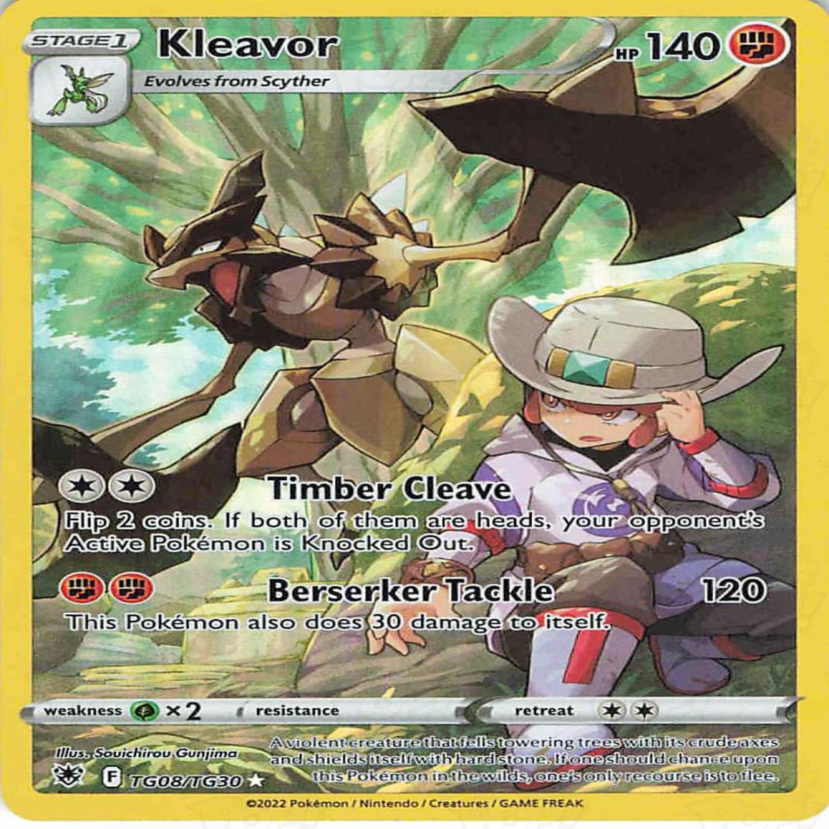 Pokemon TCG: Astral Radiance Kleavor TG08/TG30 / Ultra Rare