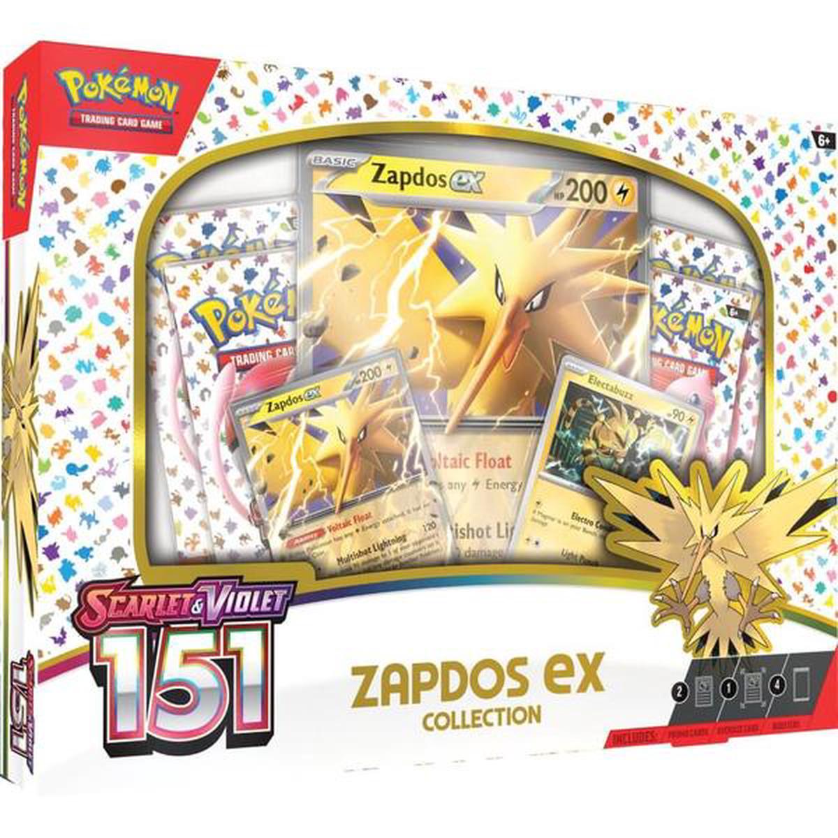 Pokemon - TCG - Scarlet & Violet 151 CollectionZapdos ex