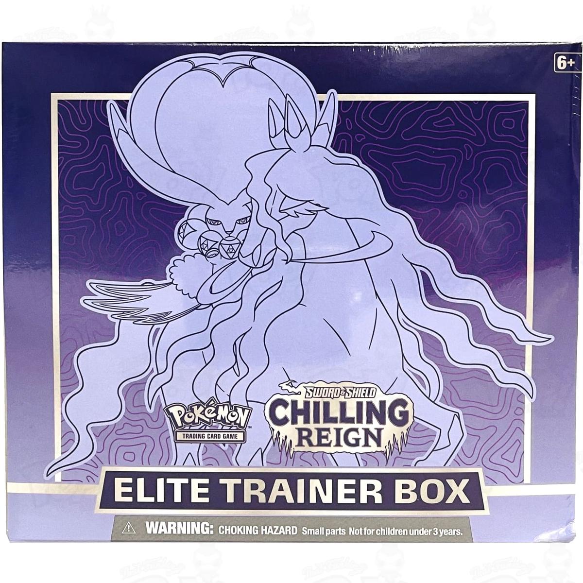 Pokemon TCG: Sword & Shield: Chilling Reign Elite Trainer Box (Shadow Rider Calyrex)