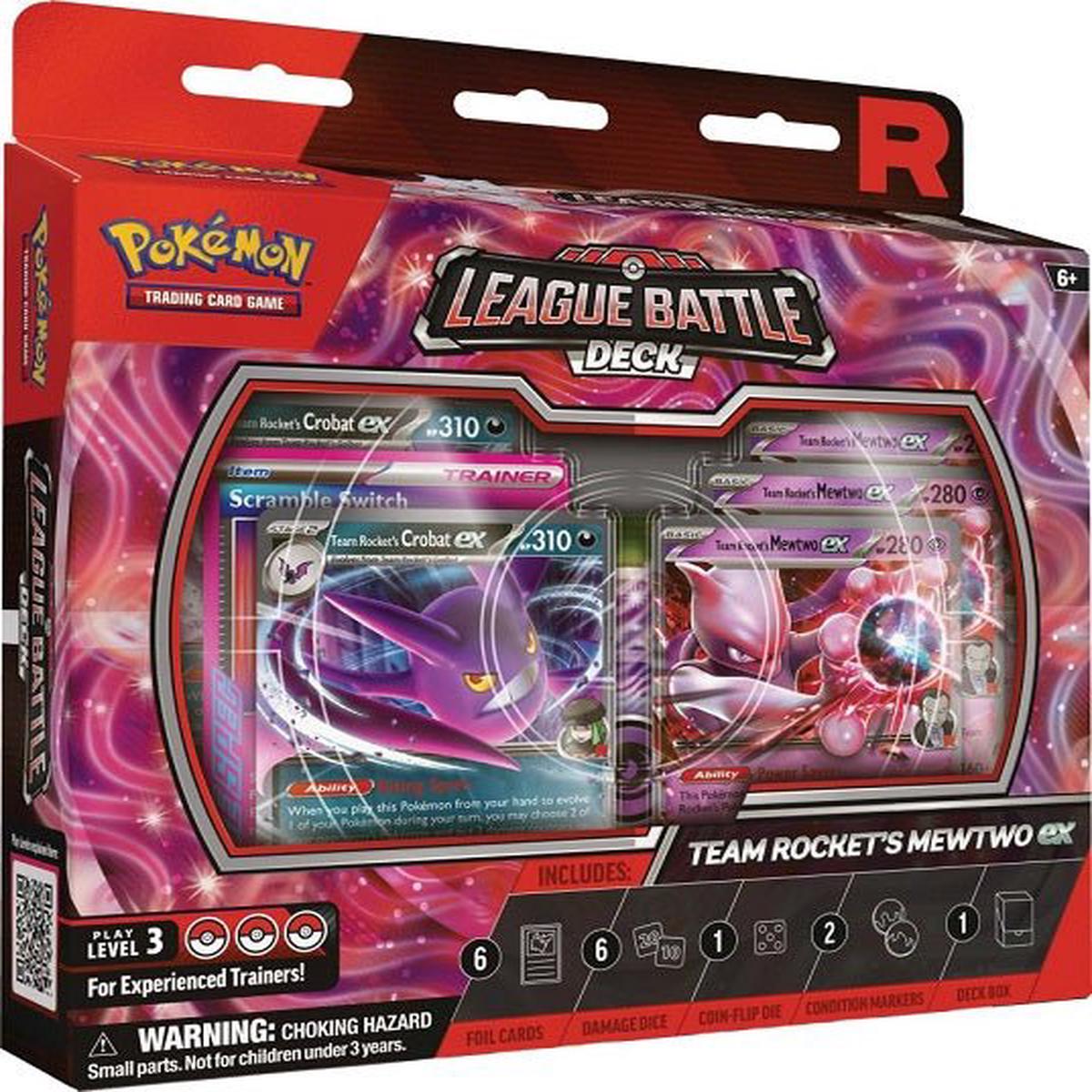 Pokemon TCG: Team Rockets Mewtwo ex League Battle Deck