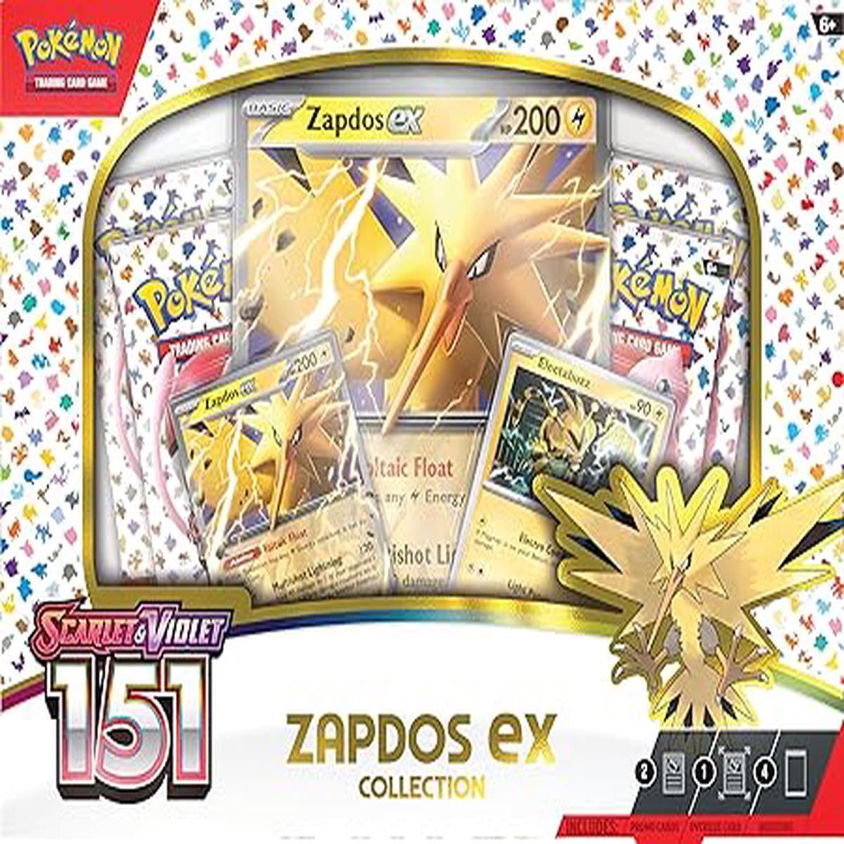 POKMON TCG Scarlet and Violet 151 Collection Zapdos ex