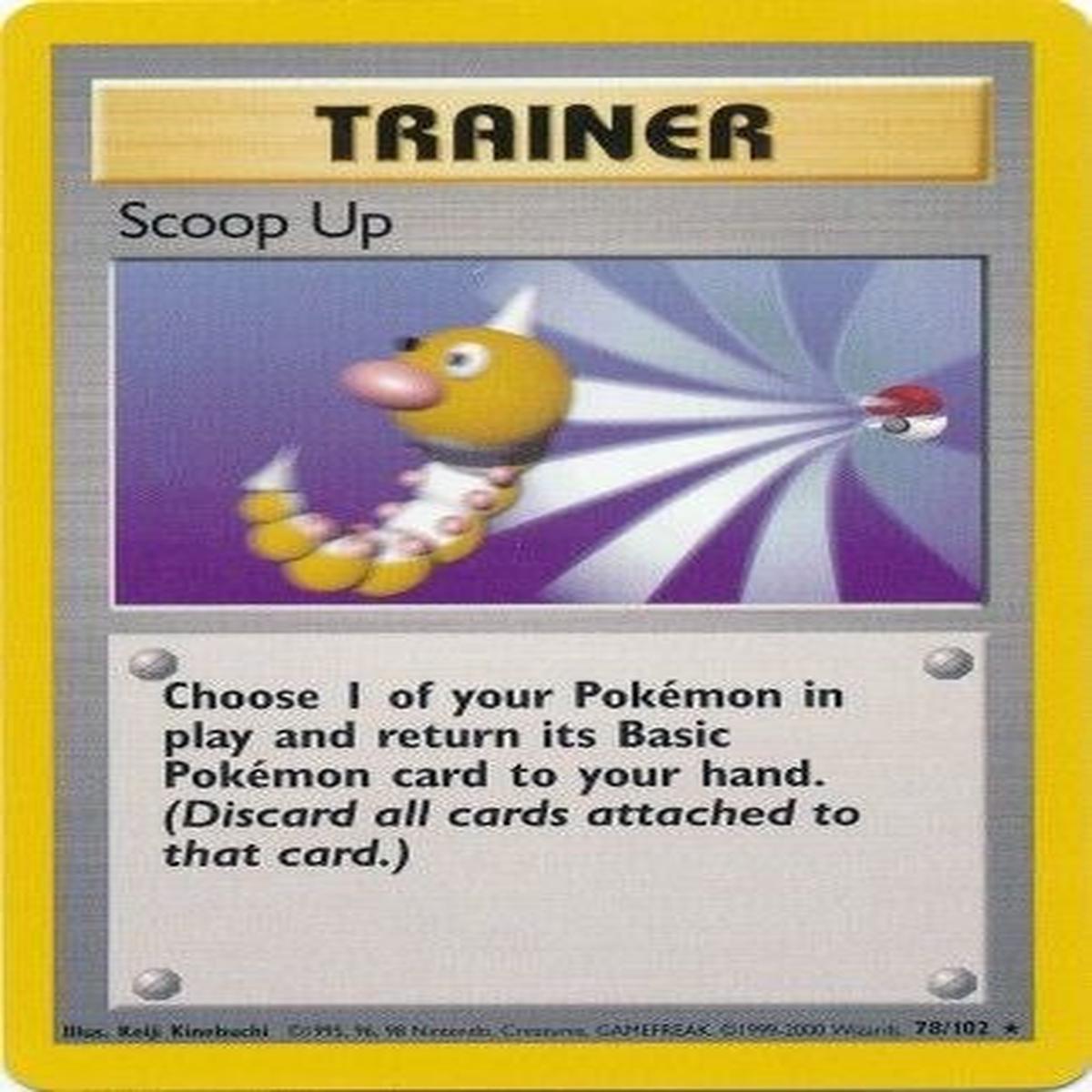 Scoop Up Base Set #78/102 Pokemon Trading Card