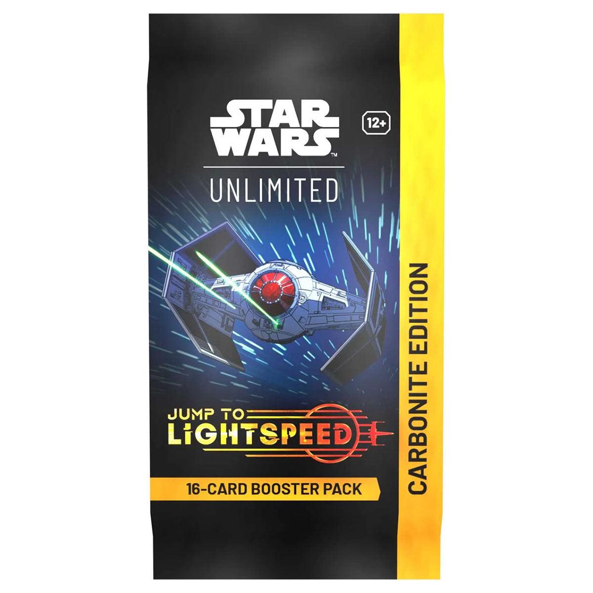 Star Wars Unlimited: Jump to Lightspeed: Carbonite Edition Trading Cards Booster Pack