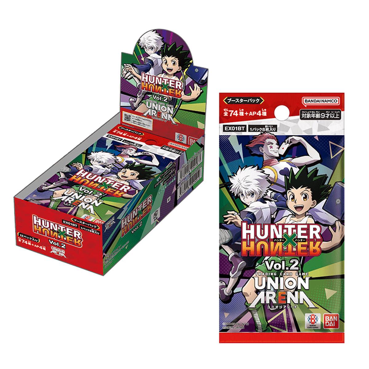 UNION ARENA Trading Card Game - Booster Box - HUNTERHUNTER vol. 2 - Japanese ver.