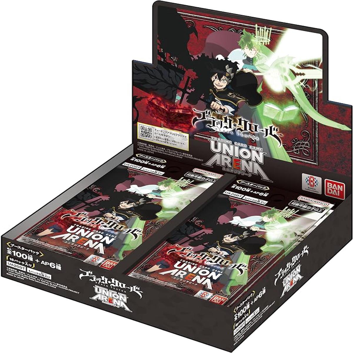 UNION ARENA Trading Card Game - Booster Pack - Black Clover , 16 Pack