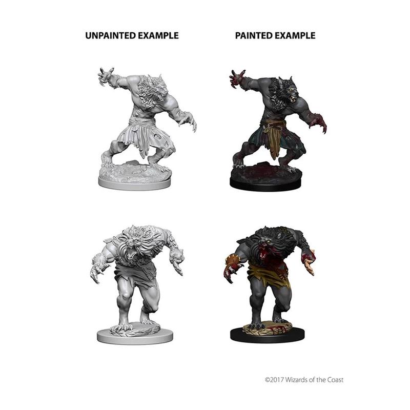 WizKids 73194 D&D Nolzurs Marvelous Miniatures: Werewolves
