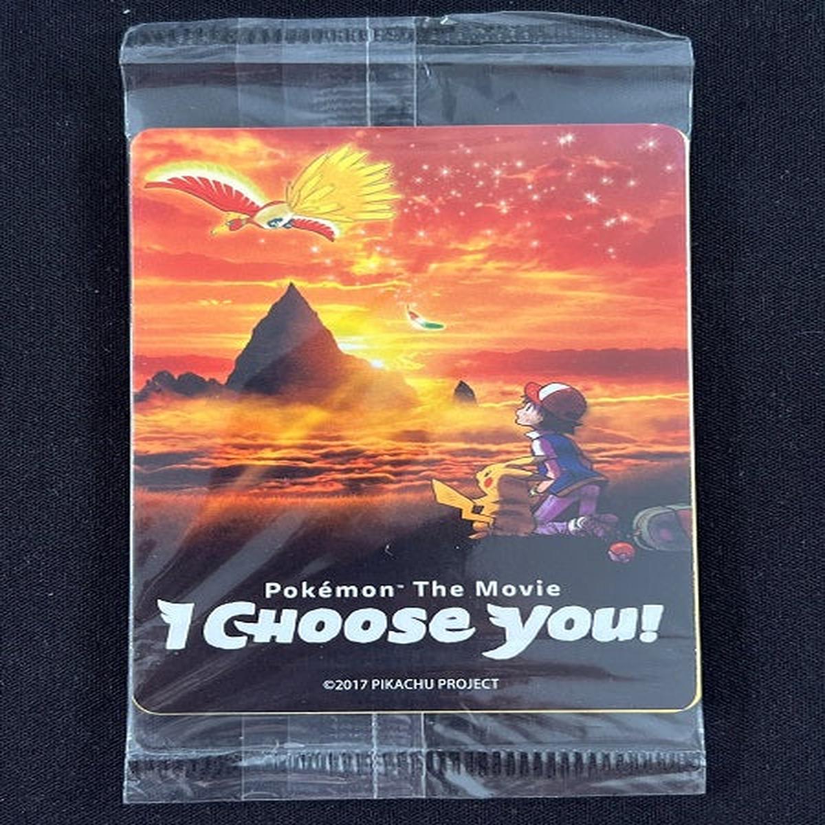 2017 Pokemon The Movie I Choose You Promo Pack - 3x Ash's Pikachu - SEALED