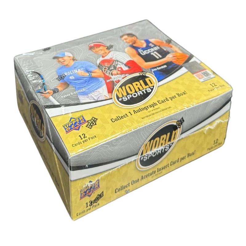 2025 Upper Deck World of Sports Volume 1 Multisport Hobby Box (Canada Only)