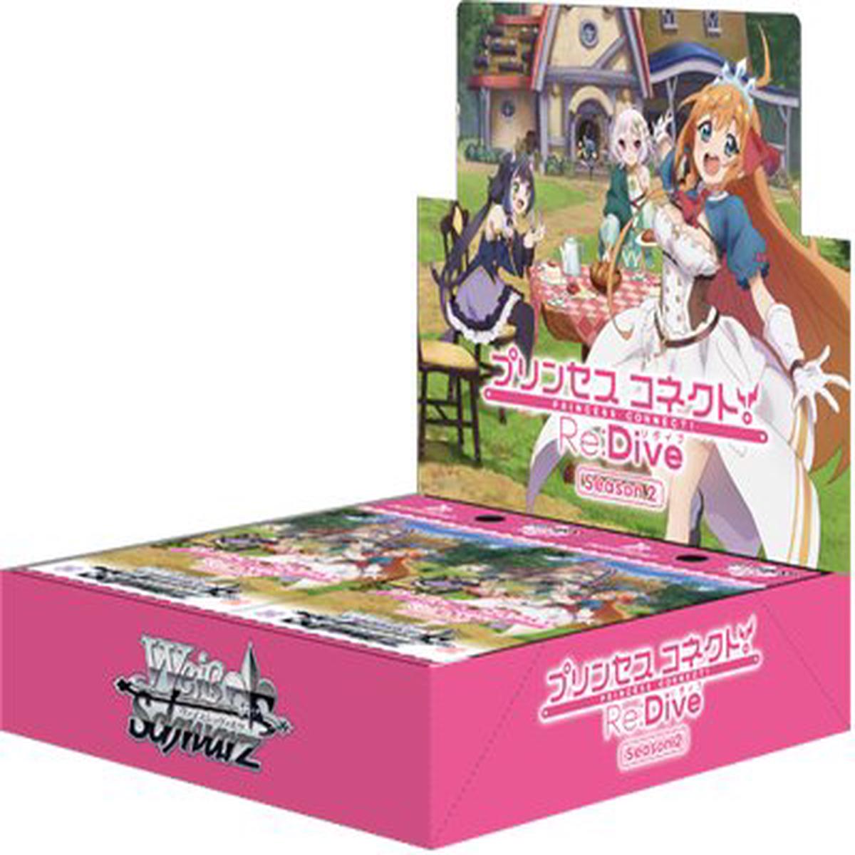 Anime Princess Connect! Re:Dive Season 2 - Weiss Schwarz Card Game - Booster Box