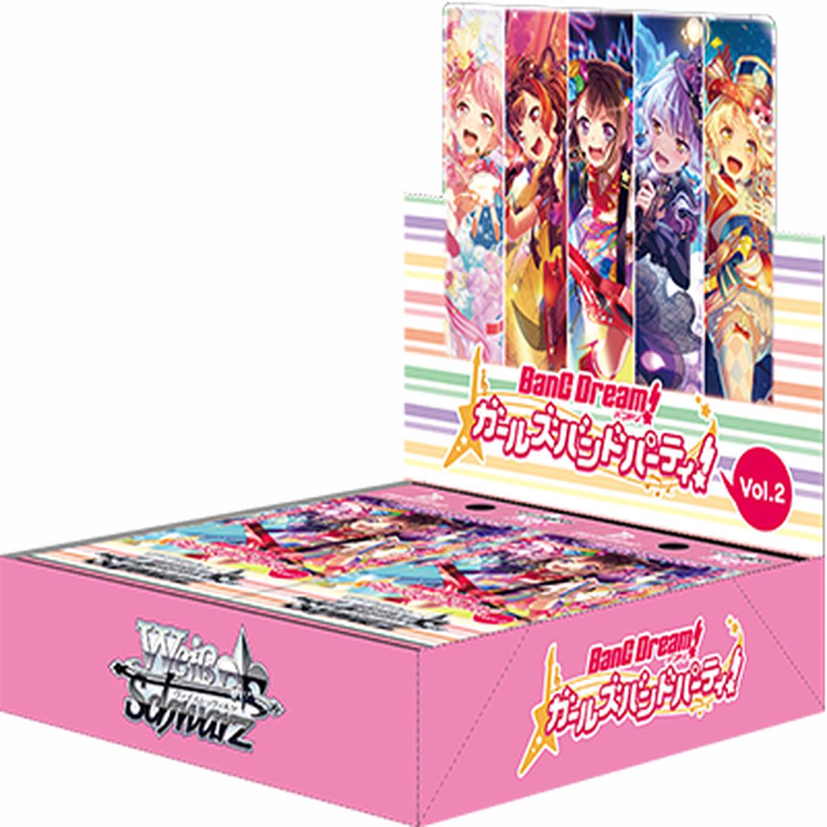BanG Dream! Girls Band Party! Vol.2. - Weiss Schwarz Card Game - Booster Box