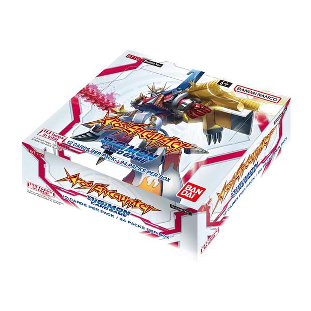 Digimon Card Game Series 10 Xros Encounter BT10 Booster Box