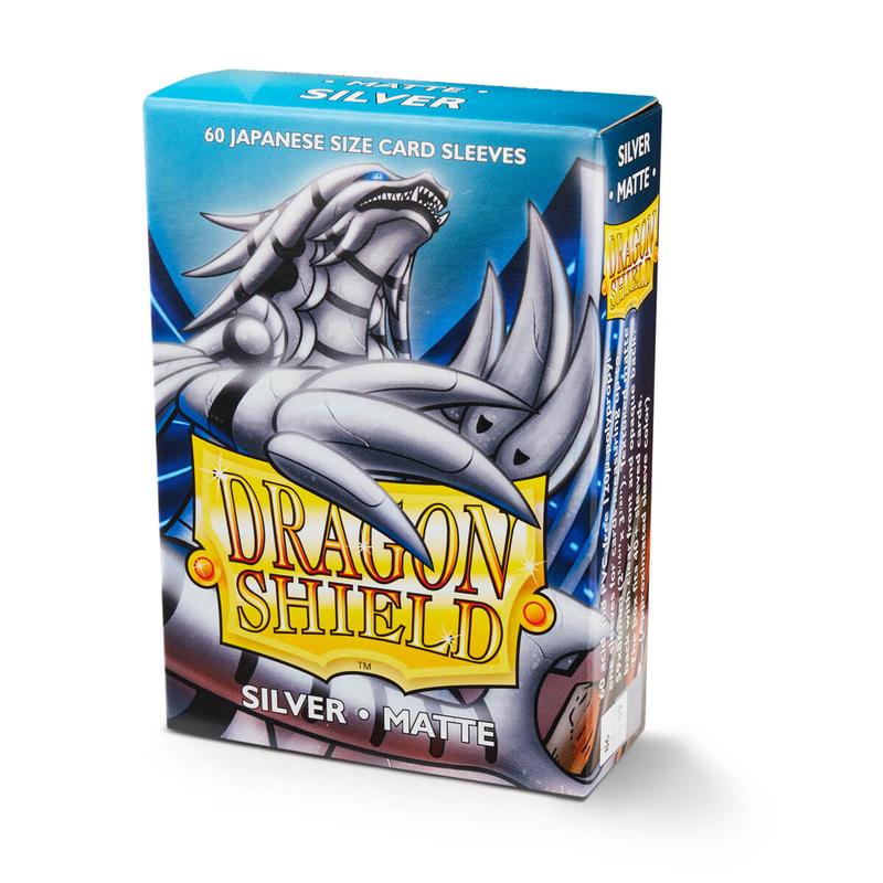 Dragon Shield AT-11108 JPN Sleeves (60) Silver Matte